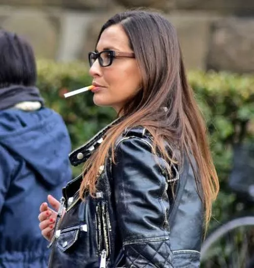 Glasses brunette by Overall_Medicine9686