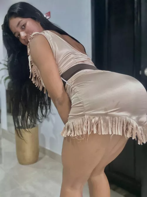 Here's my special Pocahontas looking dress by Clarissa_Joan