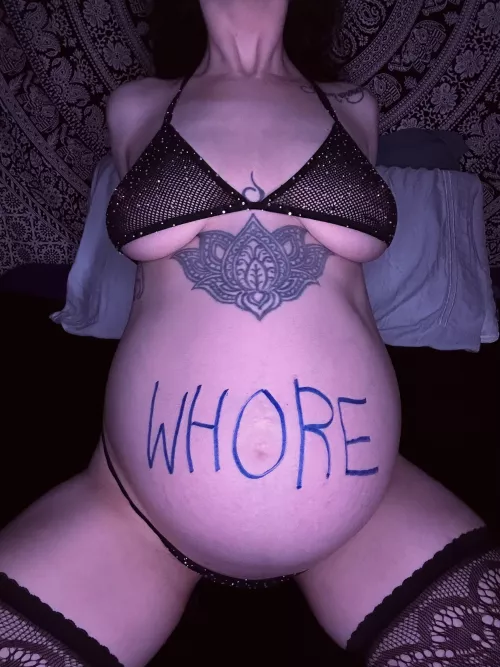 How else do you think I ended up with this big pregnant belly by smuttyfantasy