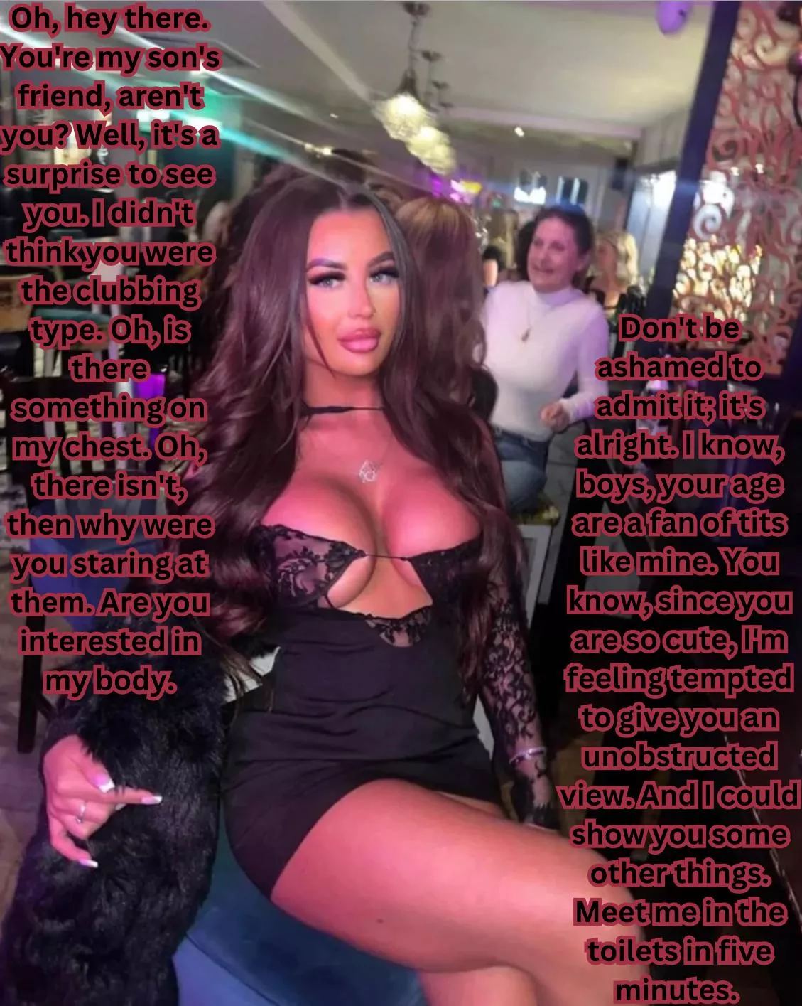 I can’t wait to break your virgin mind posted by Noteneo