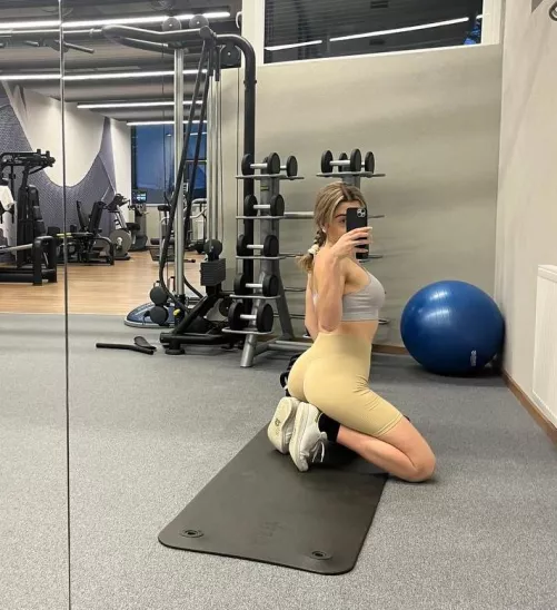 Just finished my workout, need another one with you in the changing room by Kenzie_GO