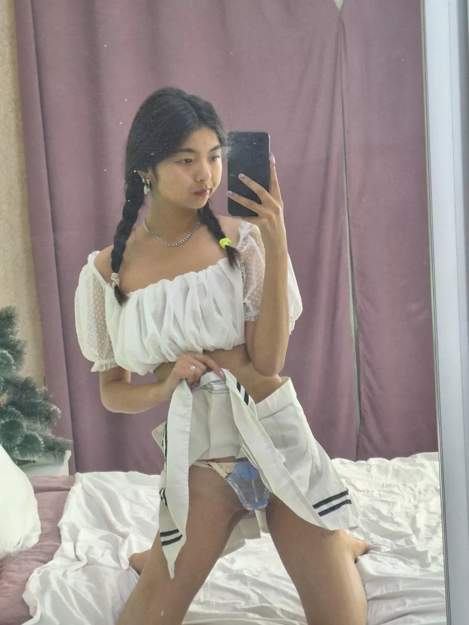 Just my selfies in the mirror posted by PetiteSexyAngel