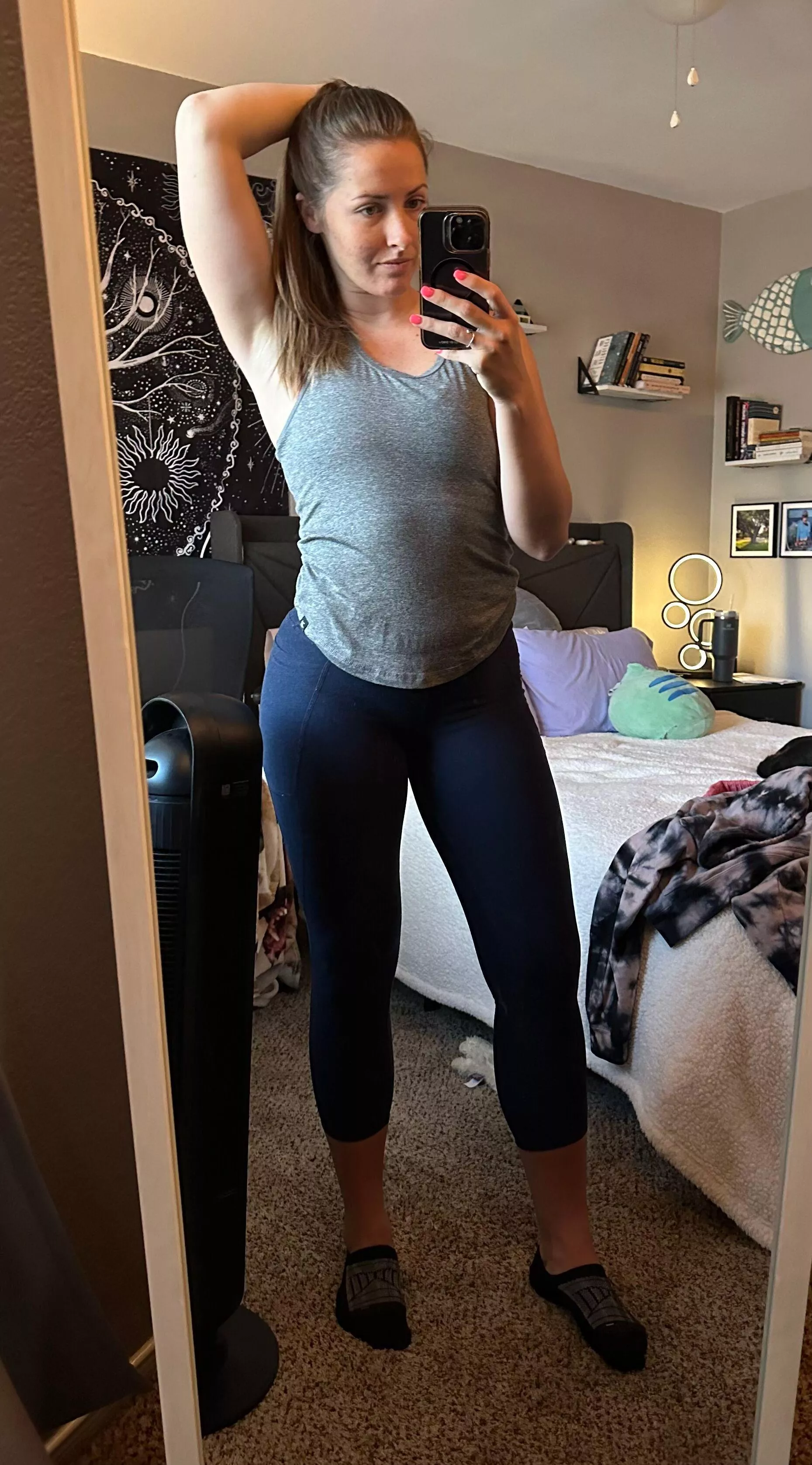 Just posing before my run :) posted by cumwcourt