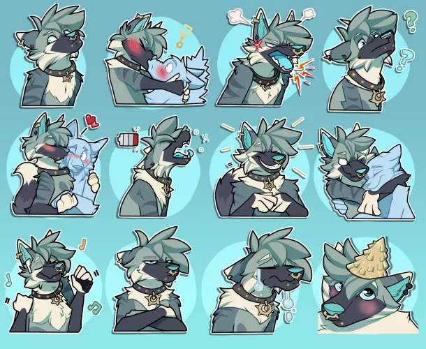 LyToYou Sticker Pack by MsBidoof
