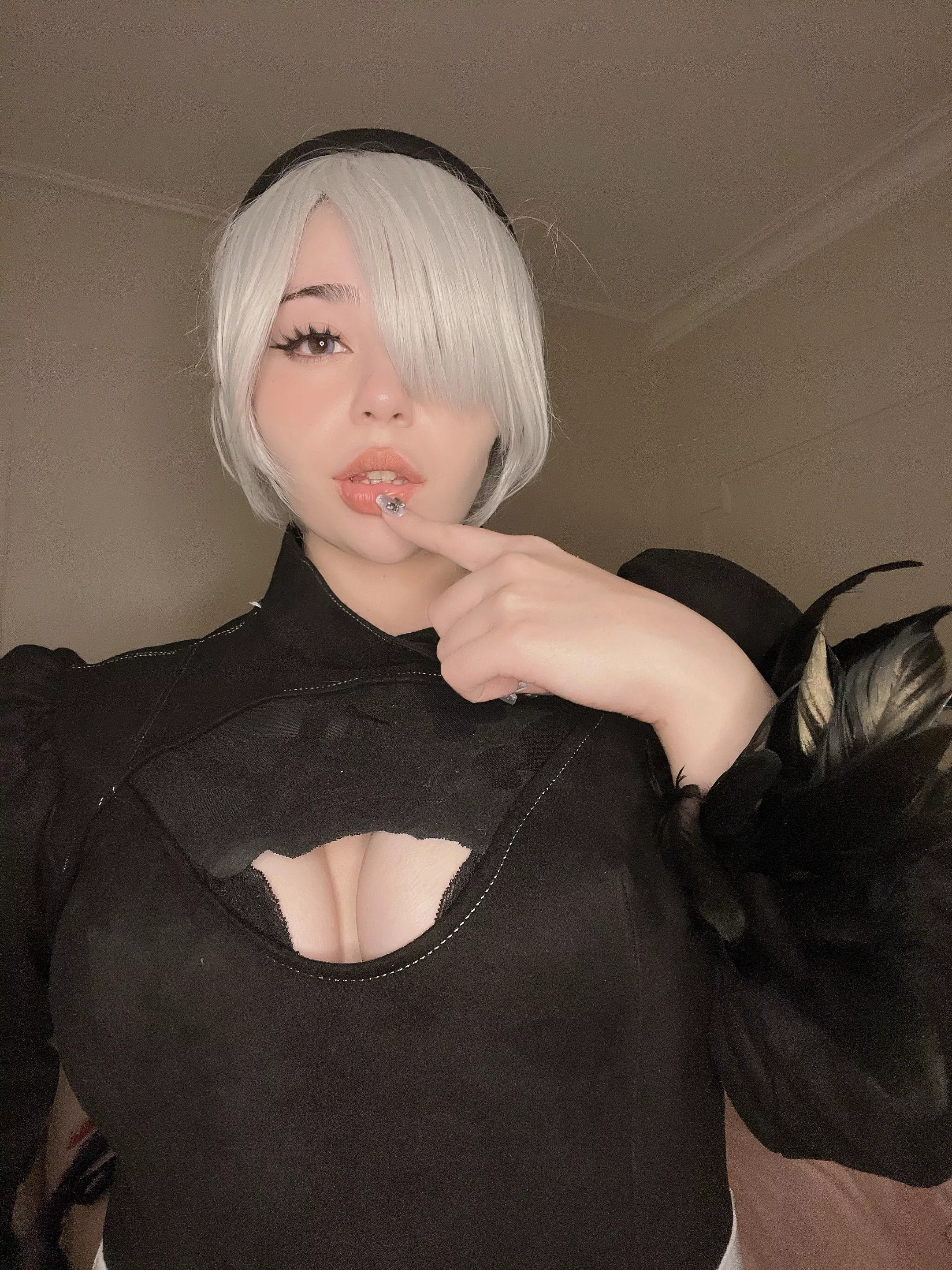 My 2b Cosplay ;) posted by not_sugashi