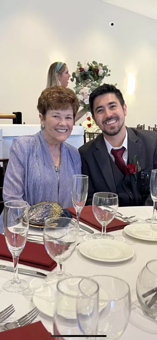 My bro’s wedding and my gma by Winter_Depth_5984