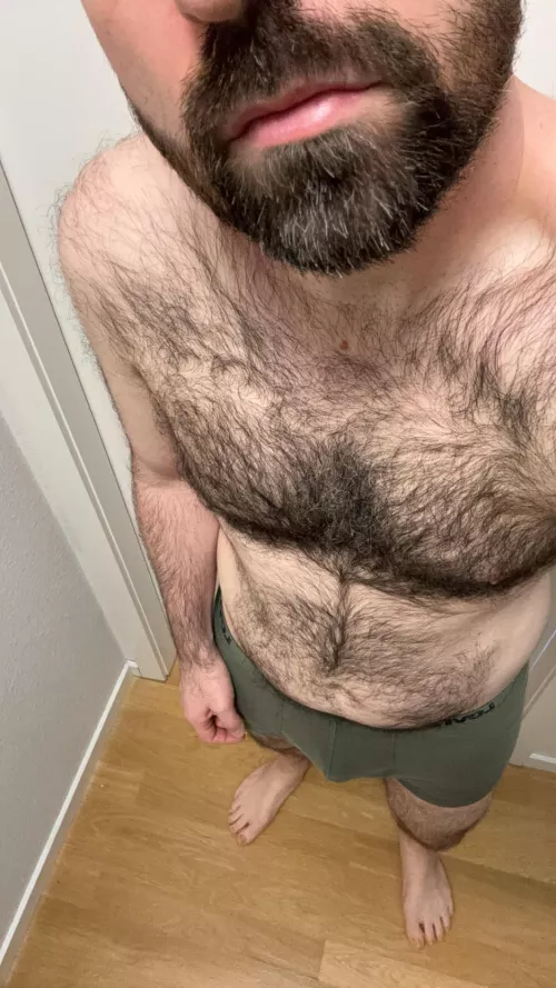 my ex hated my hairy chest, what do you guys think? by Ecstatic_Ad_7389