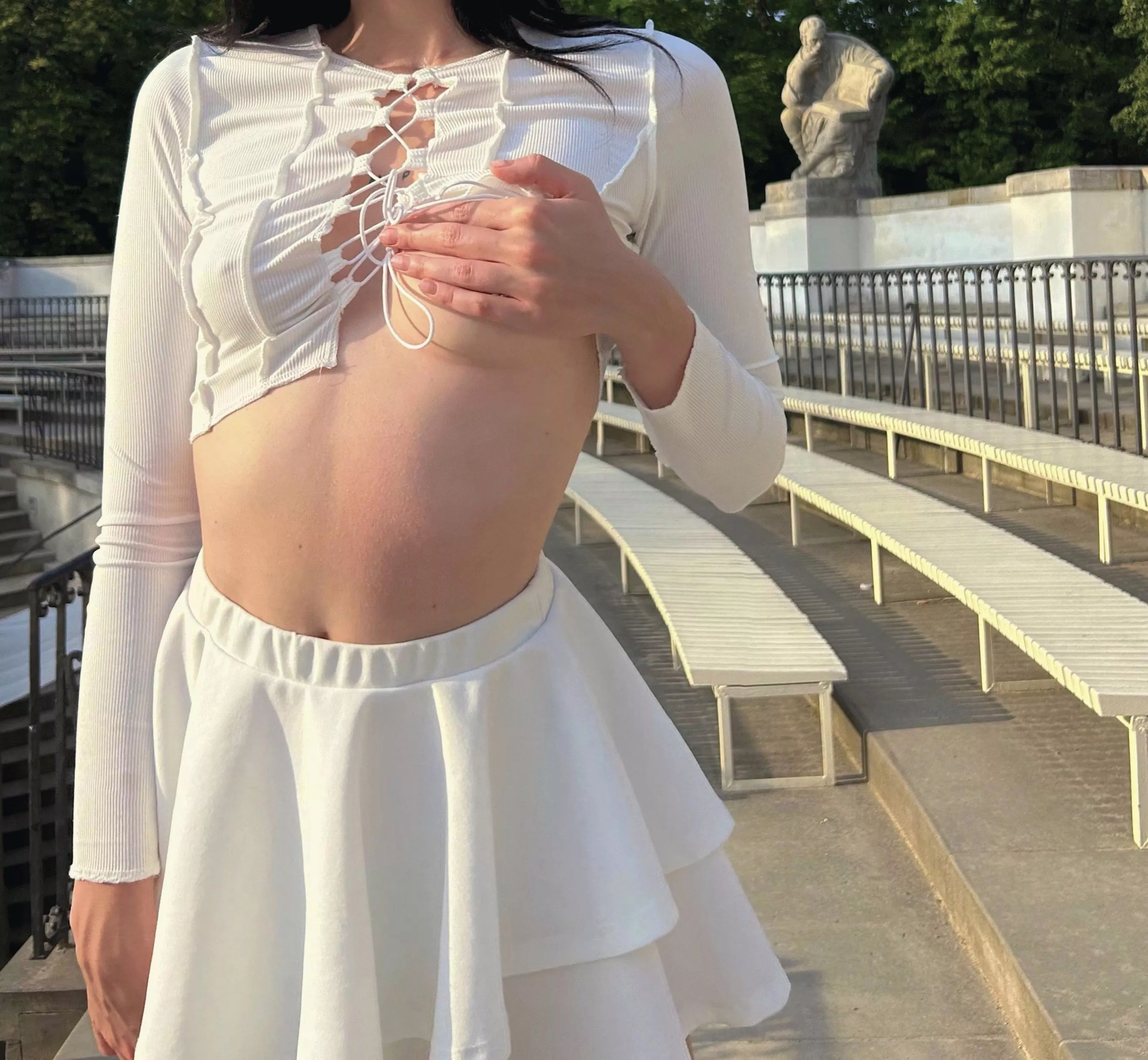 My tits deserve a load. Would you mind? posted by badallarxl