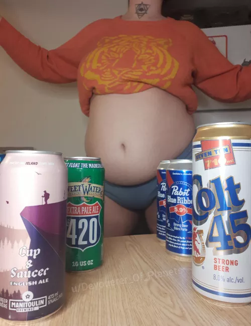 New line up of Brews🍻 by Devouerer_Of_Planets