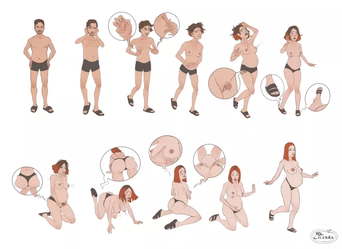 [OC] TF Commission made by MDL_Culebra (Male > Pregnant woman) by Madre_de_la_Culebra