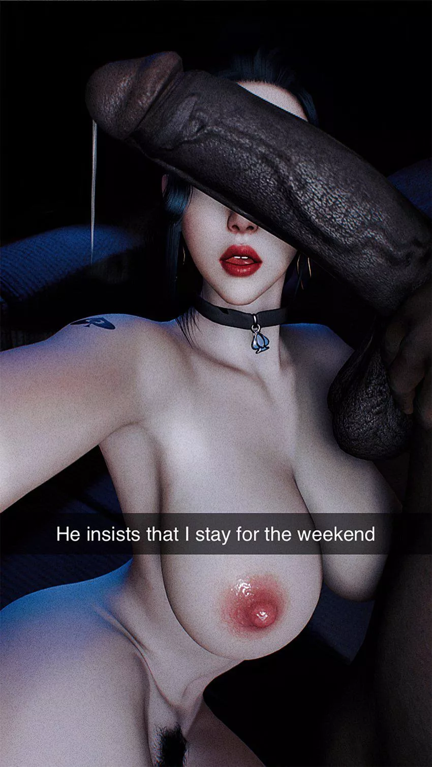 Sorry babe, but it would be rude to turn him down now you know? After offering me so much. Dont worry babe I'll be back on Monday... though I may be a little different hehe (pokepillow) posted by ohgodsomuchweirdporn