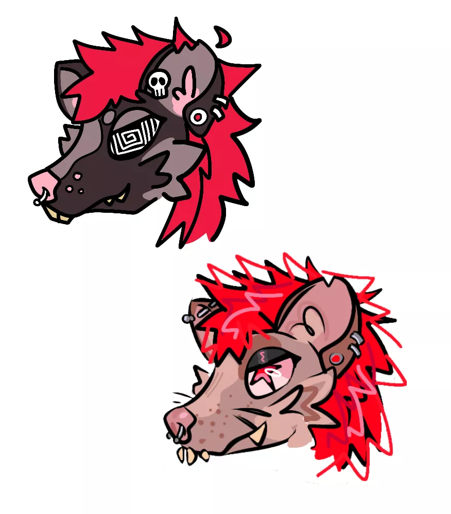 which colour looks best? posted by zxmbie_rex