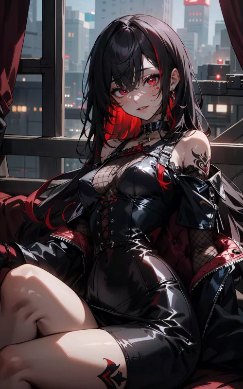 Black & Red by CheetahSperm18