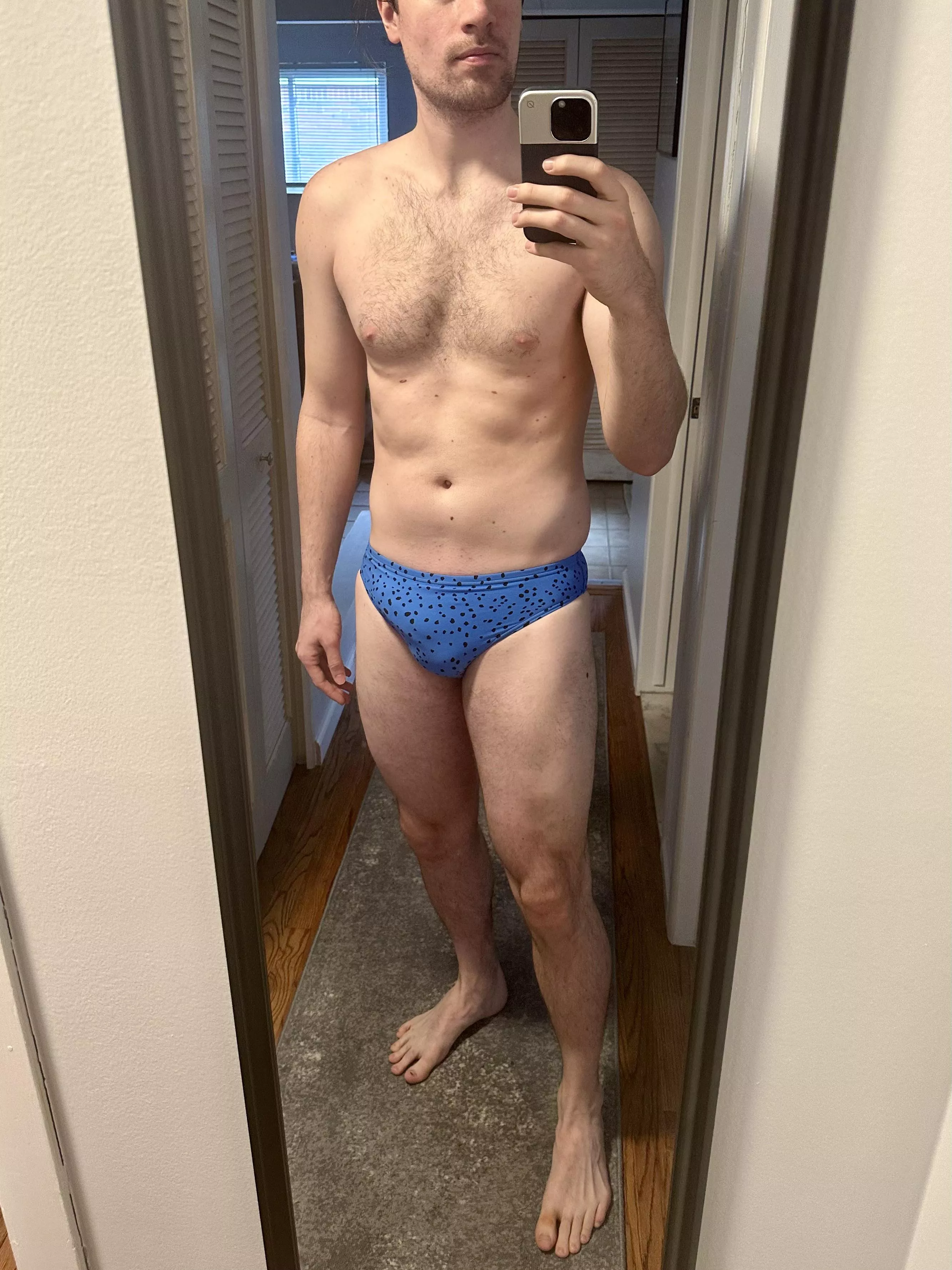 Blue spotted speedo posted by lookingup94