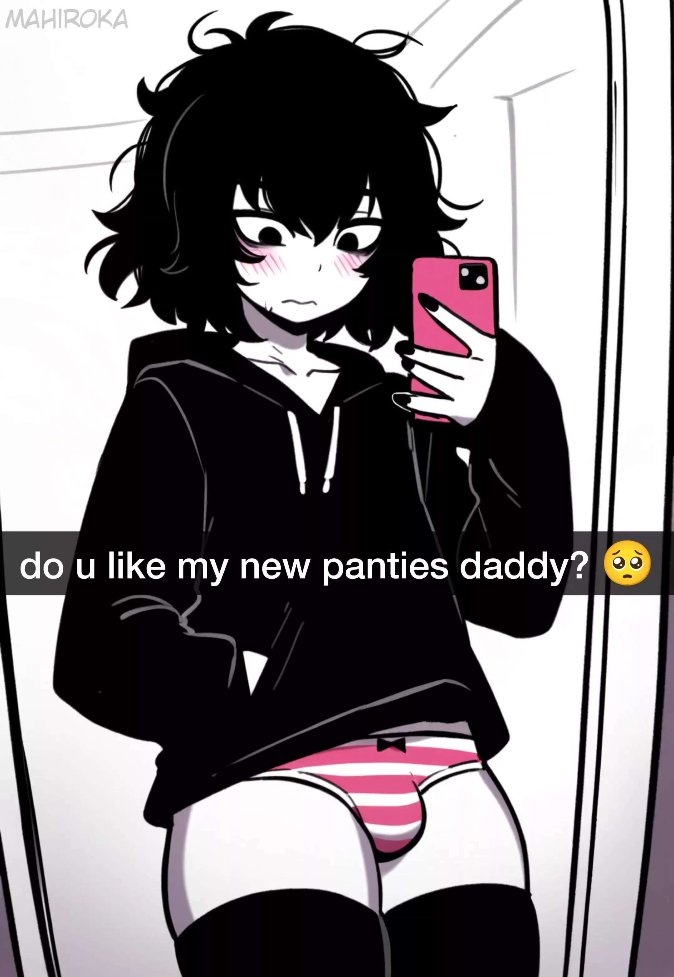 daddy asked me to get some cute clothes to wear for him... posted by mahiroka