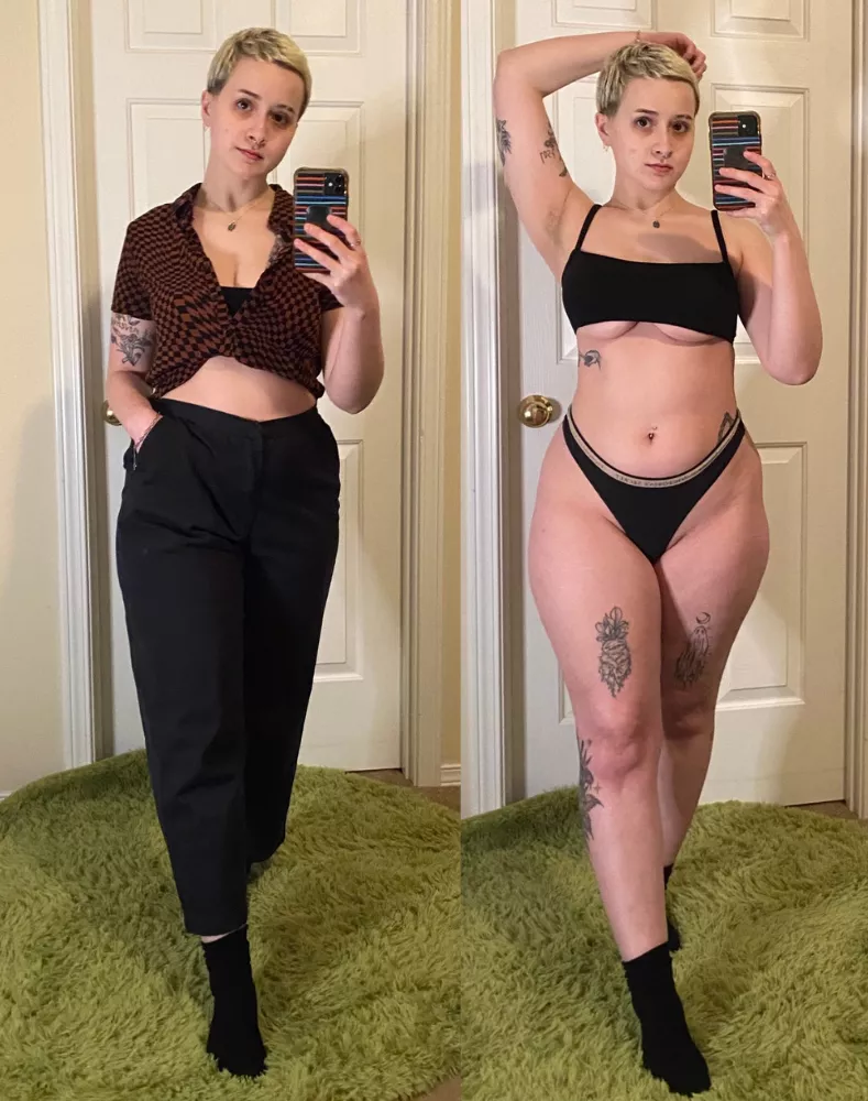 Did you think I'd have hips like this under my clothes? posted by ATasteOfBasil