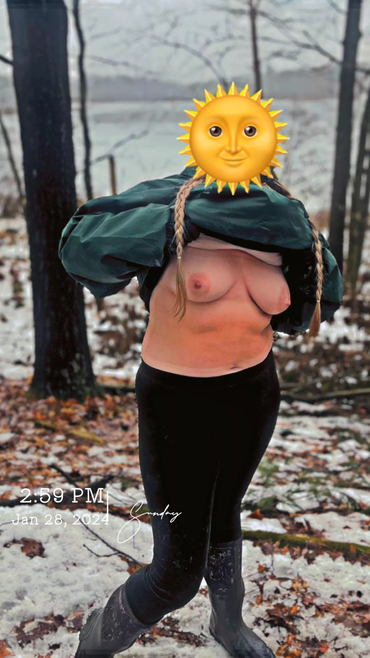 Embracing body positivity and self-expression through nude outdoor poses! posted by ohheyuu