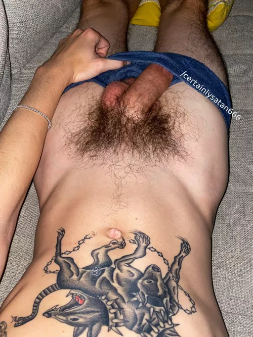 Full bush grown wild by CertainlySatan666