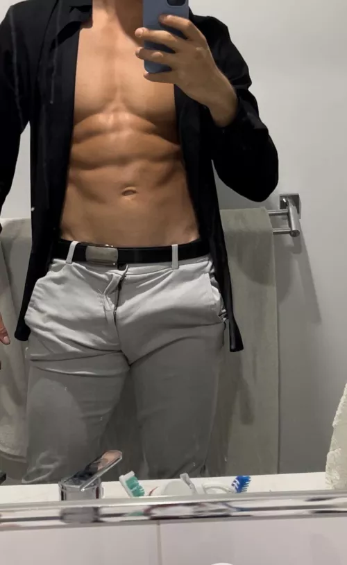 Grey pants are the new grey sweats 🥵 by Donny_Santana