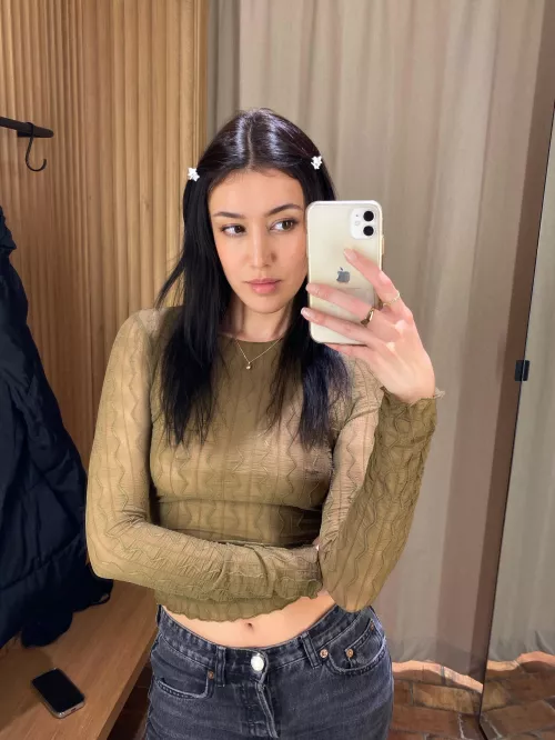 I like trying on slutty clothes by Nadia_Wolf