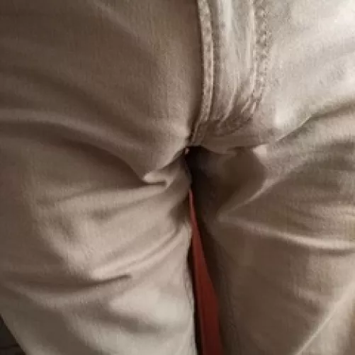 My soft cock in denim. Is it noticeable? by timmyboy20