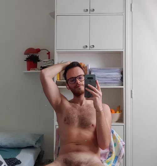 New house, new me, still the same lovely hairy chest 😇 by frax_98