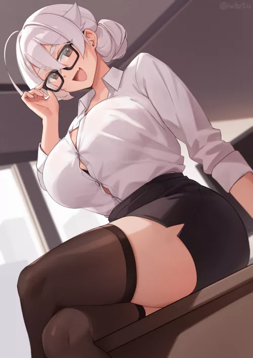 Office Lady by xSaviour_N