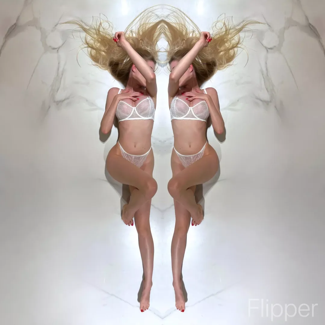 Posing wearing White <3 by TangrineAcrobatic