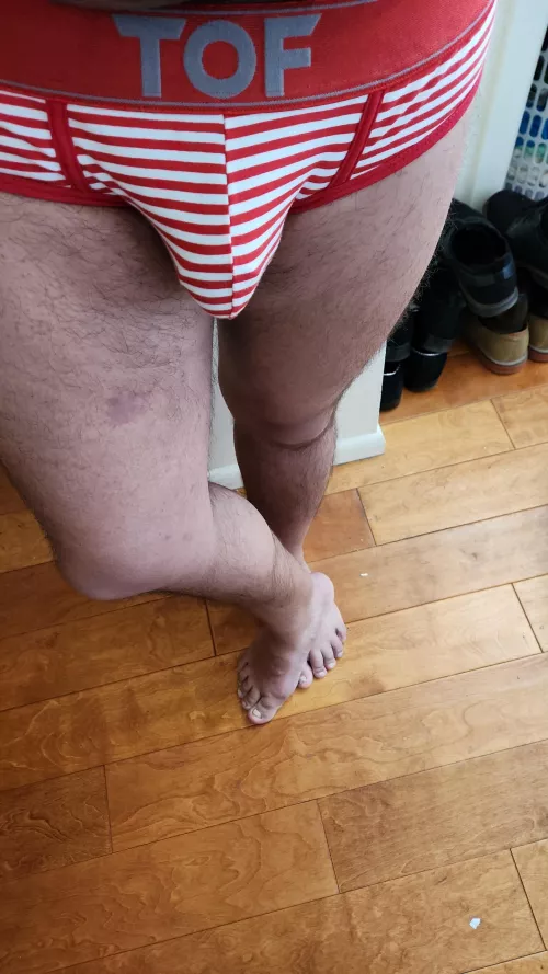 Red and white TOF brief today what do you guys think by SexxyRican81