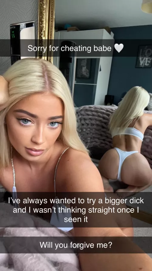 Sorry babe 💔 by Screw_Simple573