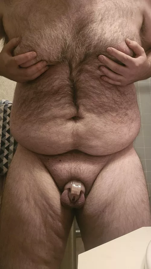 Tall chubby with a locked up nub by exploringNatasha