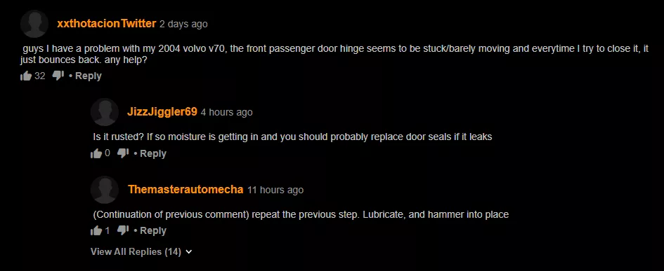 14 replies lol posted by GoldenGoose92