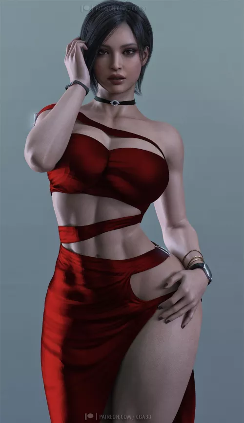 Ada (Cga3D) [Resident Evil] by Poke-Oji