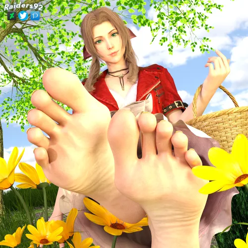Aerith (Final Fantasy 7) [Artist: Raiders92] by ComaOfSouls