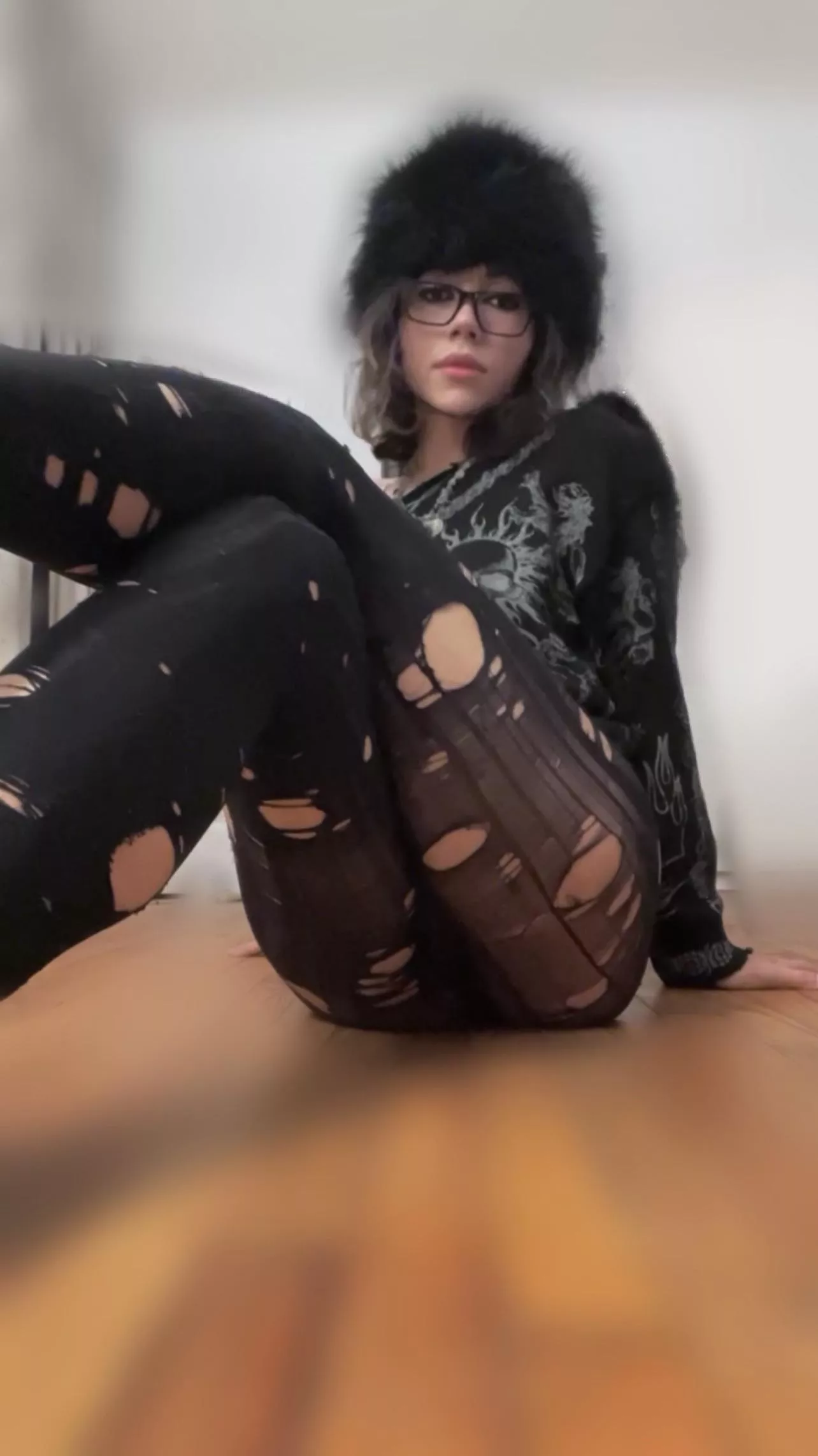 am i cute enough to be your a black cat gf?🥺 posted by plsmori