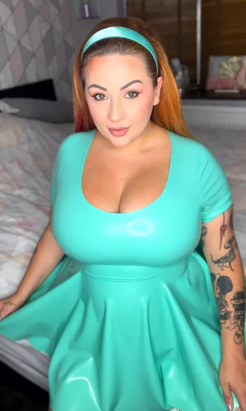 Aqua latex! by GodddessLuna