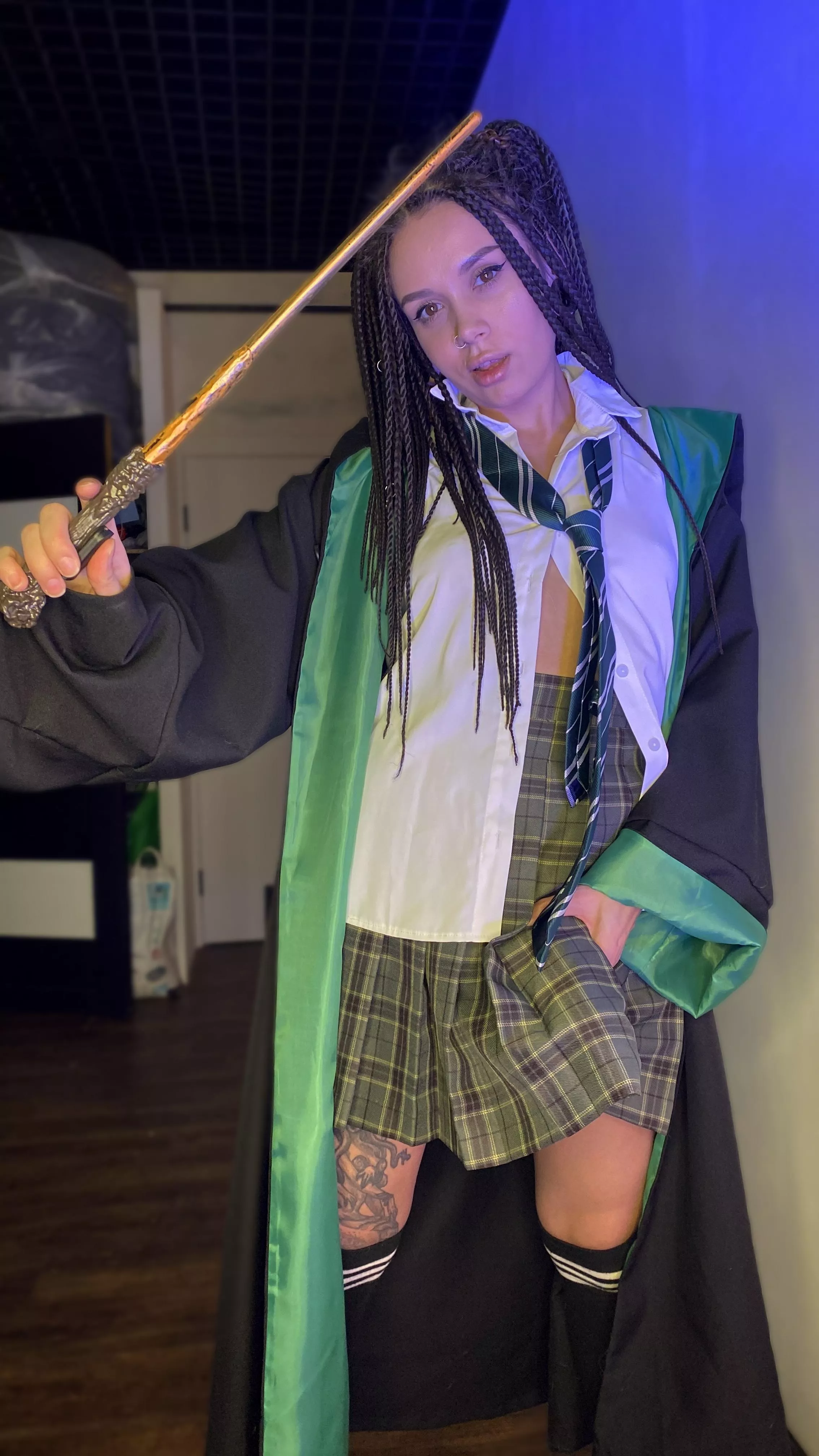 Are you ready to see my secret spell, Potter? posted by Prepareyour_A