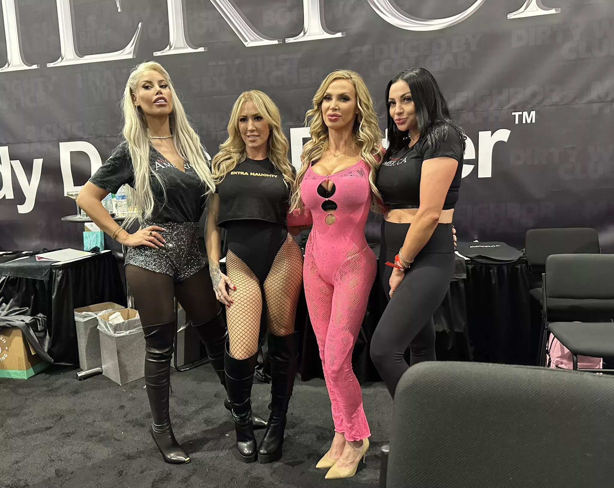 Bridgette B vs Capri Cavanni vs Nikki Benz vs Audrey Bitoni posted by MennisMixen