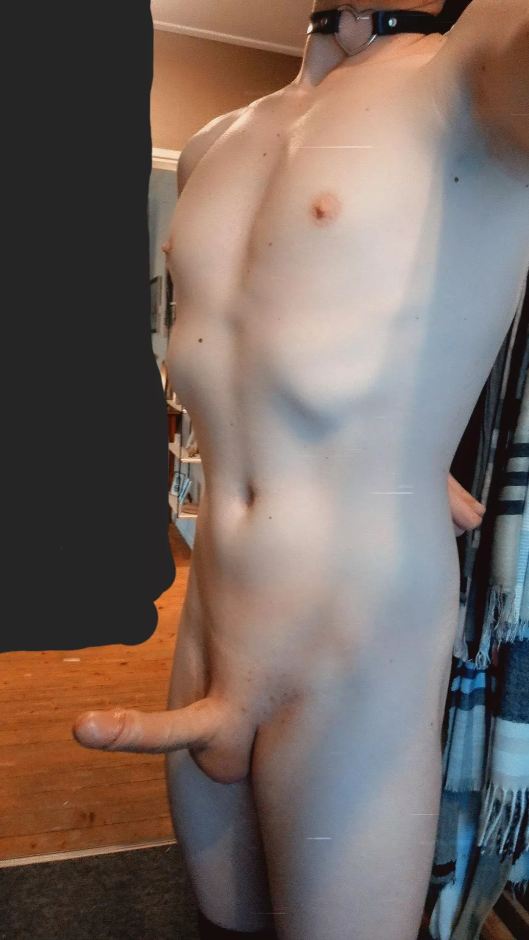 Choker, Smooth Body and Hard Dick. Tell Me What You Think 😘 posted by NotMe535