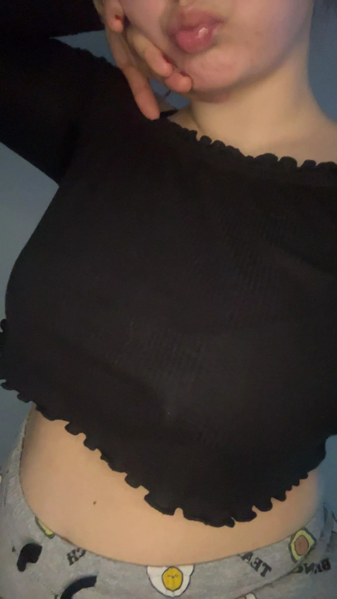 Feeling so sexy without a bra posted by Lil_Wicked_Evelyn