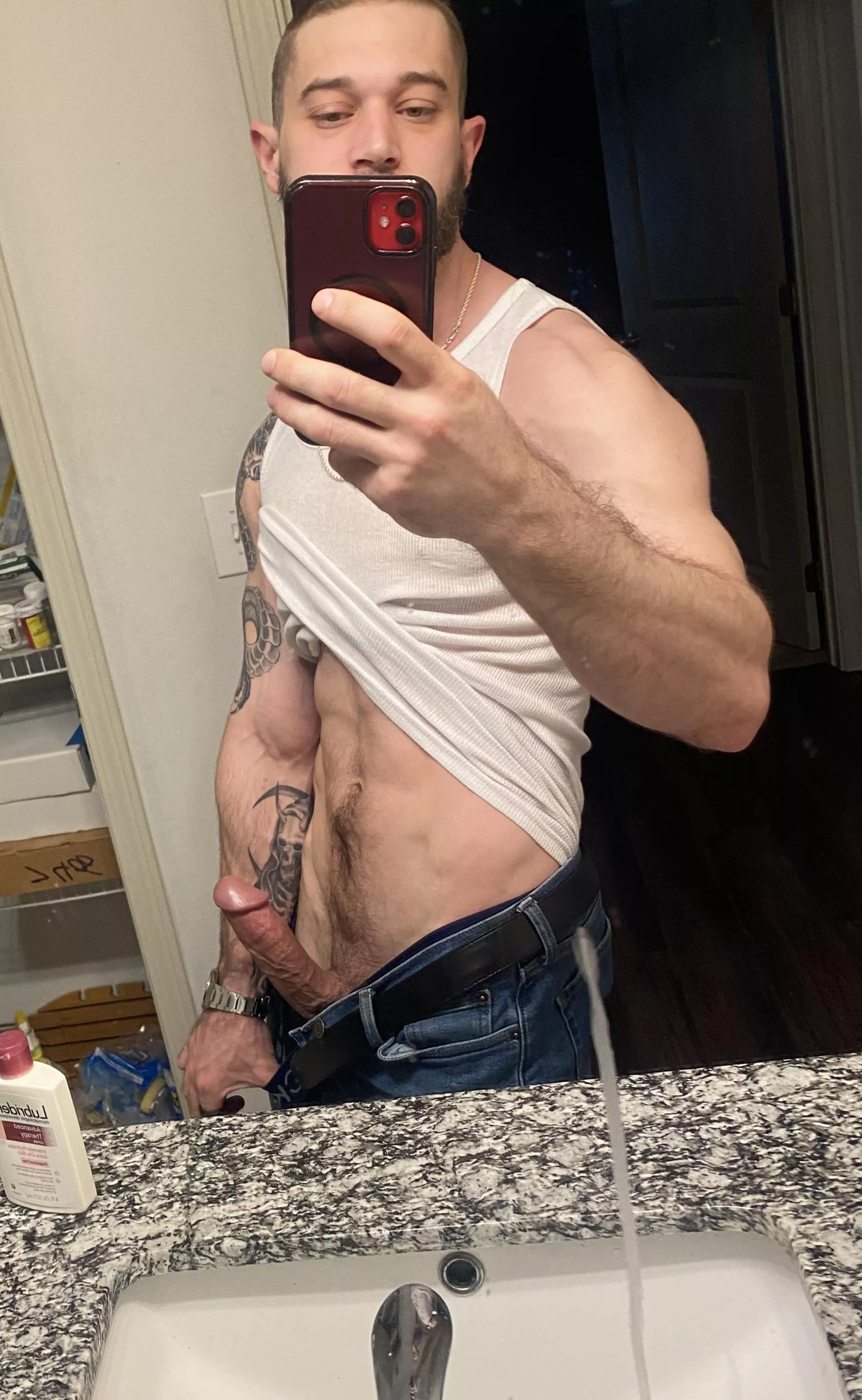 I Wonder How That Mirror Stain Got There 😏 posted by Neat_Contribution909