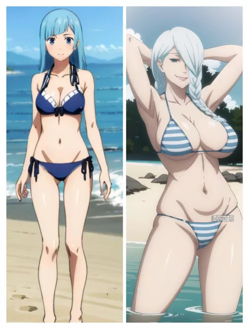 [Jujutsu Kaisen] Miwa vs Mei Mei catfight wrestling match: Who wins? 🔥💪🏼 by RedditDigger69