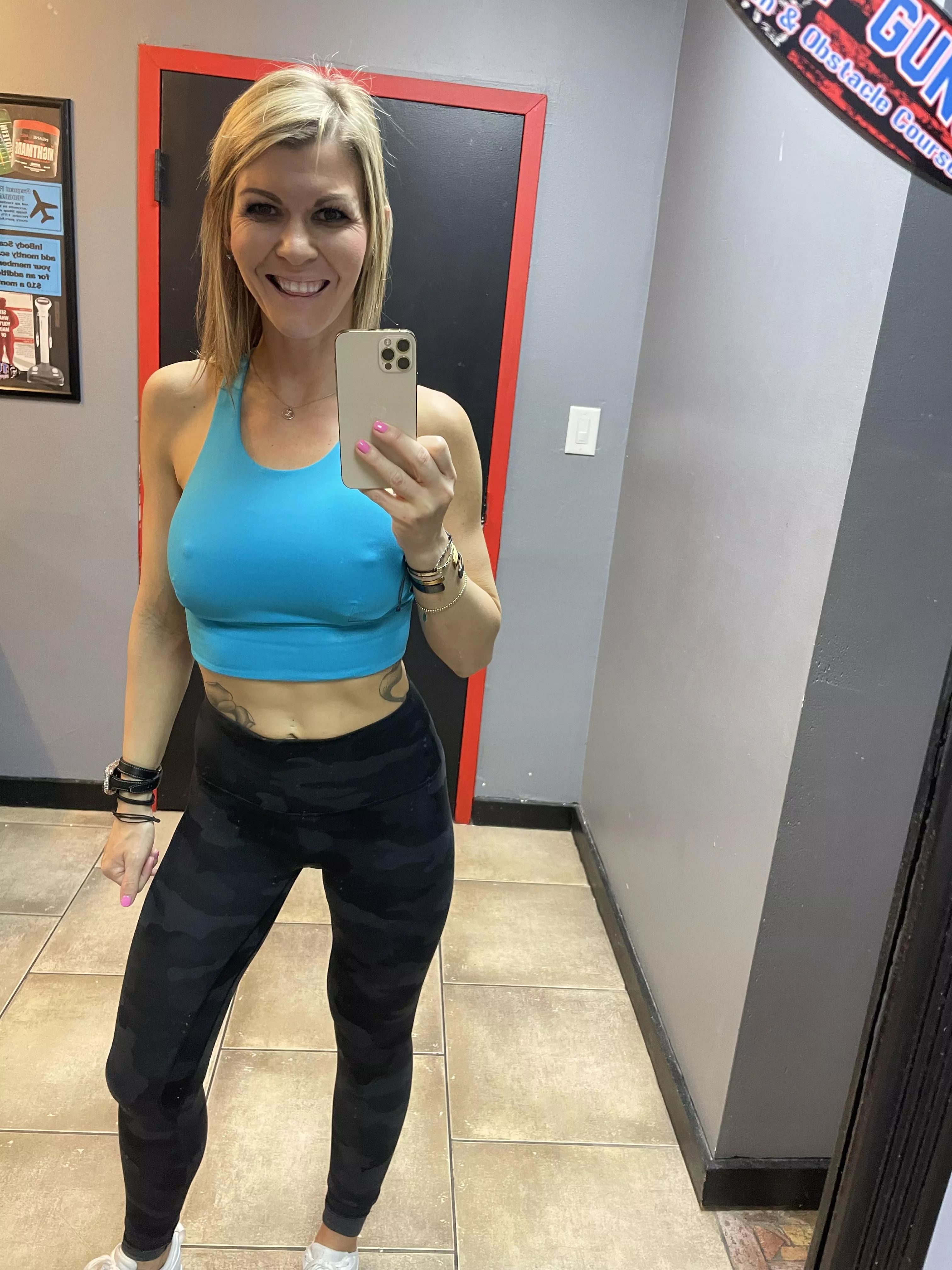 Just a MILF at the gym having a good workout posted by fitnesswife1983