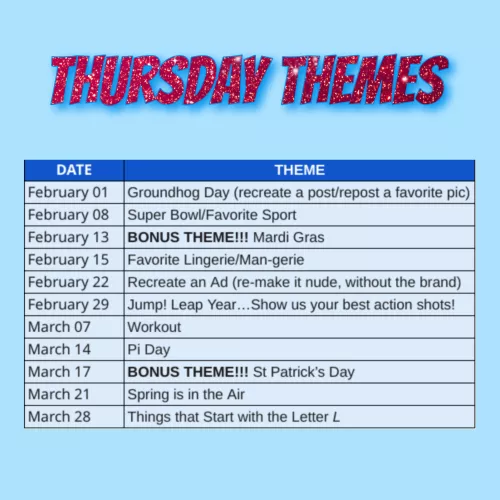 Just a reminder about our Thursday Themes! by ohnoitsamod