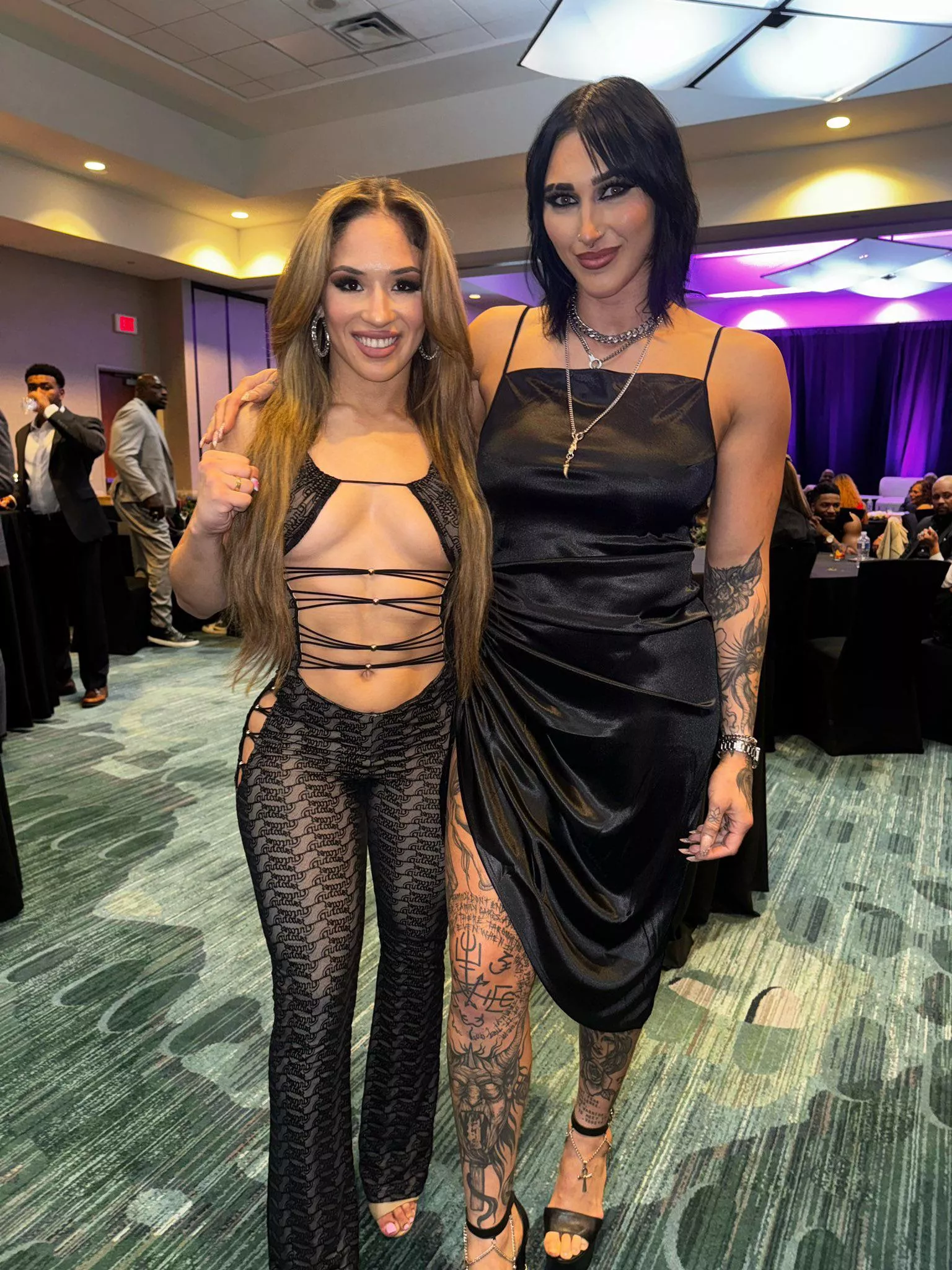 Lola Vice and Rhea Ripley posted by SheetAcrobat