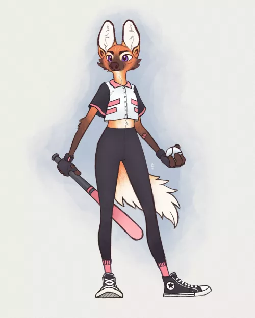 ⚾ Maned wolf - Commissions open! by notg_arts
