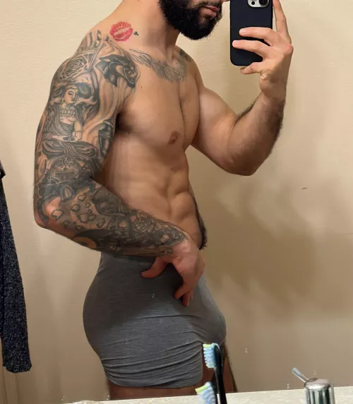 [M]ay the DILF compliments begin .. don’t mind our toothbrushes by UniversalPioneer