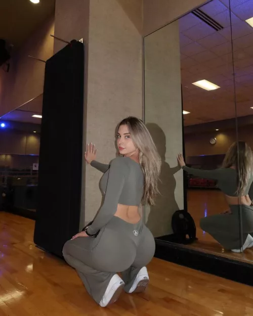 Mirror captured one naughty girl by marialana1996