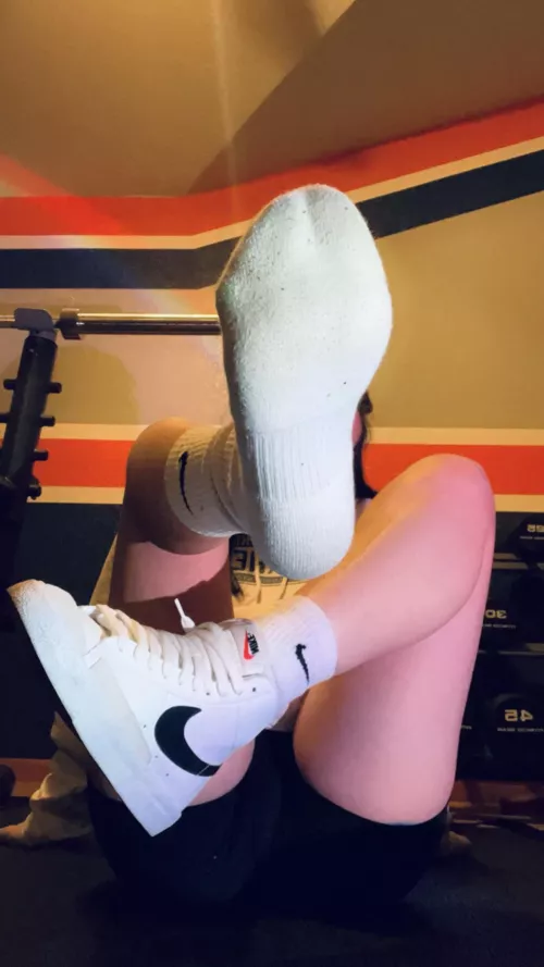 mmm juicy sweaty gym socks [F] by Allyxoxoo
