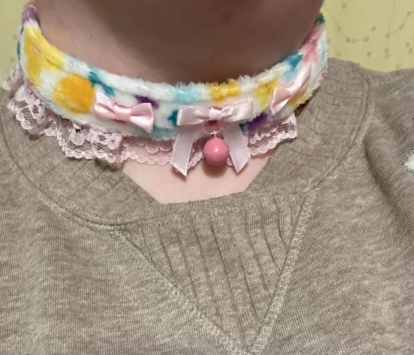 My first collar!!! <33 by gardens-secrets